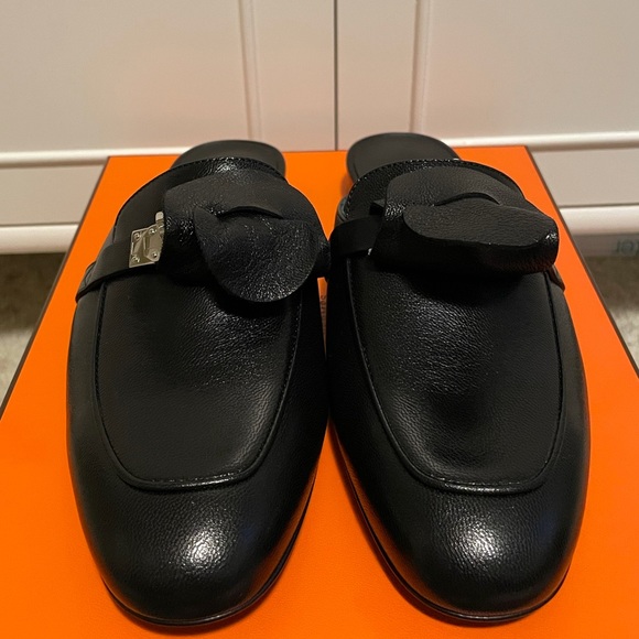 Hermes Oz mule in Black -Size 37-SOLD - Picture 4 of 4